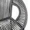 Armen Living Acapulco 30" Indoor Outdoor Steel Bar Stool with Gray Rope LCACBAGR30 - alternate 8